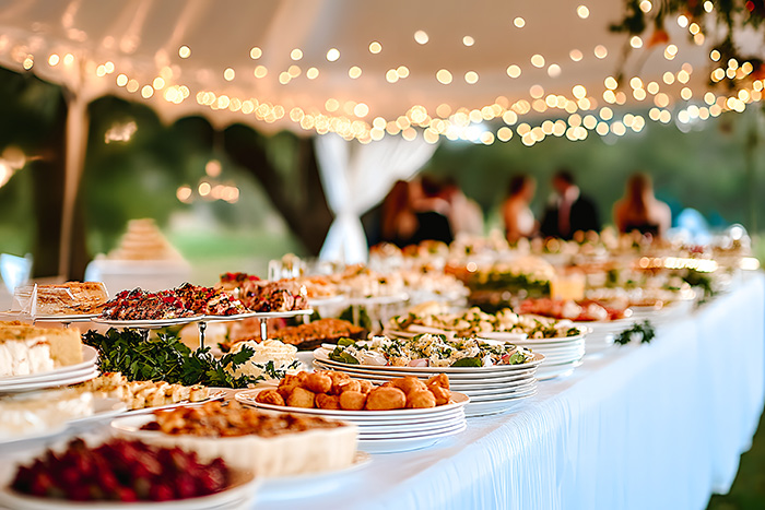 Buffet-traiteur-mariage Boucherie de la Mandallaz - Traiteur institutions